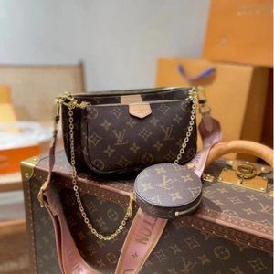 Louis Vuitton Multi Pochette Crossbody Bag Shoulder Bag